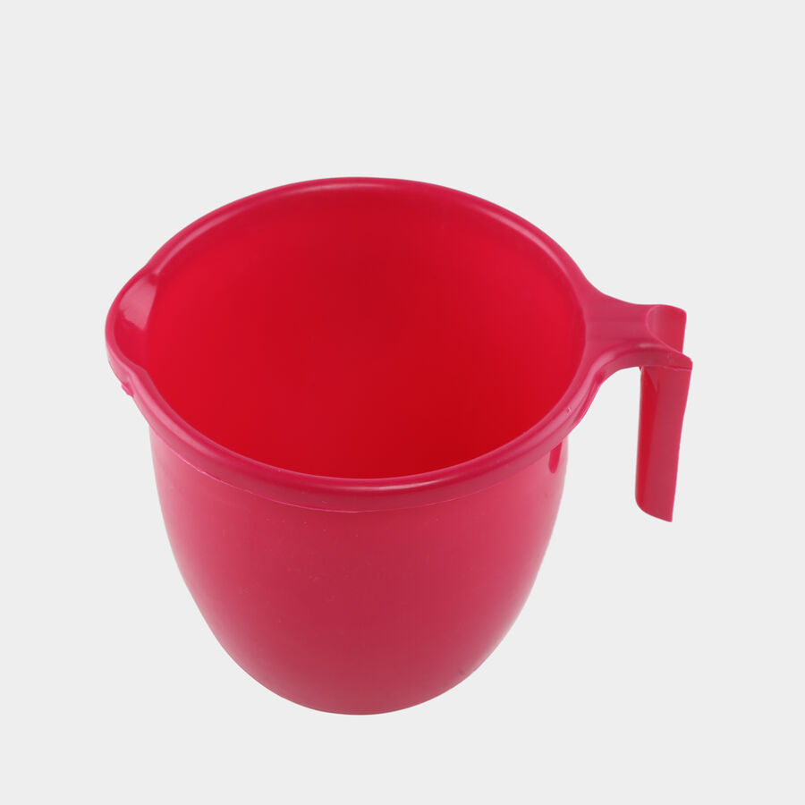 Plastic Bath Mug Plastic Plain Bath Mug, 1.5 L - Colour/Design May Vary, , large image number null