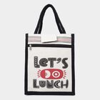 White Canvas Lunch Bag, , small image number null