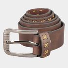 Men's Polyurethane Casual Belt, Size 36, Braided/Weaving, , small image number null