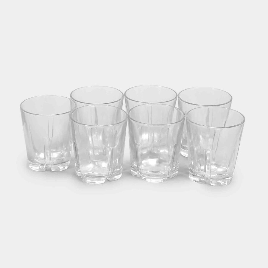 Glass Tumblers - Set Of 7, , large image number null