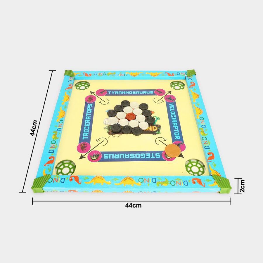 Light Green Wooden Carom Board, , large
