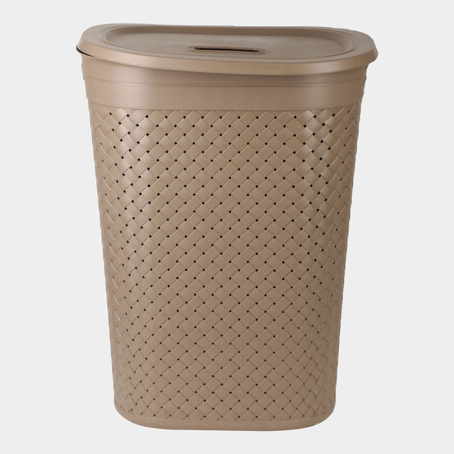 54 L Plastic Laundry Basket, , large image number null