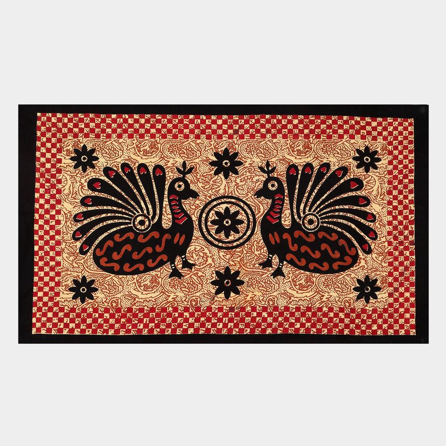Printed Cotton Pillow Cover, , large image number null