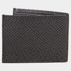 Men's Black Polyurethane Wallet, , small image number null