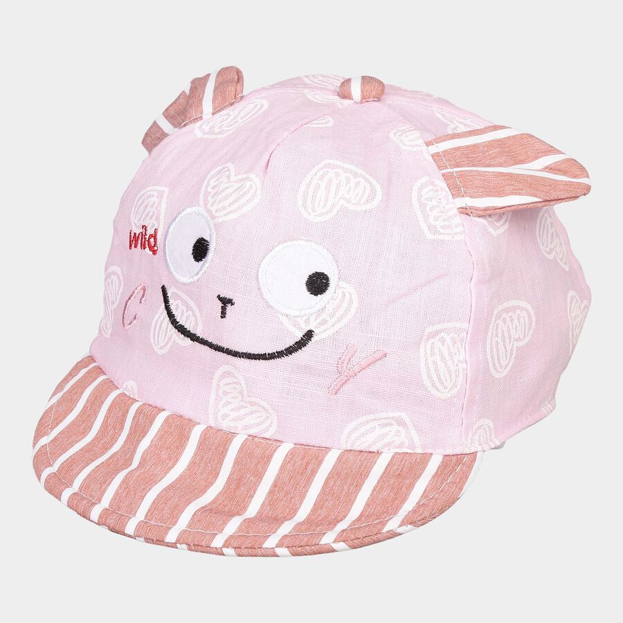 Kids' Pink Nylon Cap, , large image number null