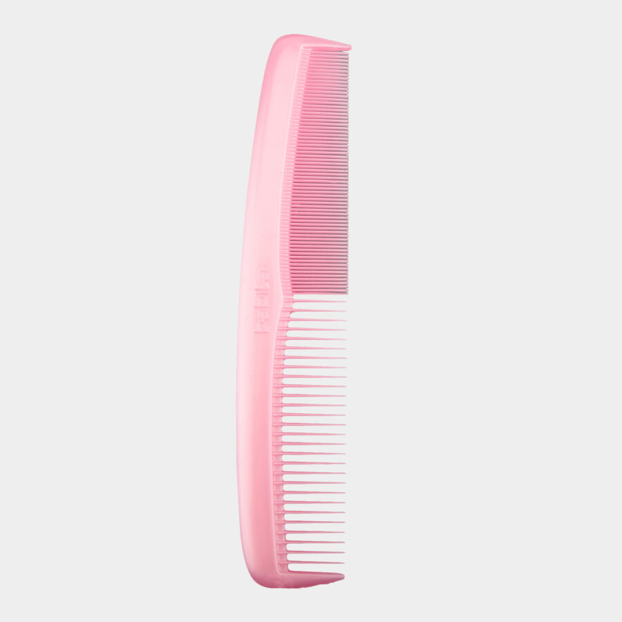 Plastic Hair Comb, Set of 2 - Colour/Design May Vary, , large image number null