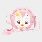 Kid's Pink Polyurethane Bag, , small image number null