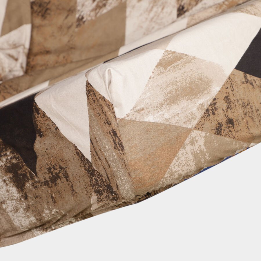 120 GSM Brown Microfiber Double Bedsheet, , large image number null