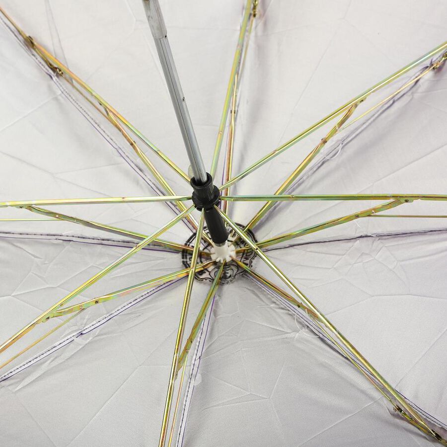 Woman's Purple Polyester Umbrella, , large