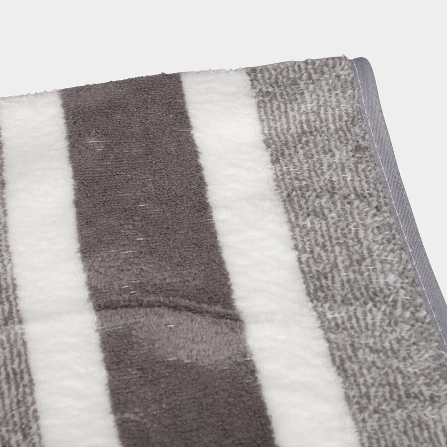 200 GSM Grey Microfiber Bath Towel, , large image number null