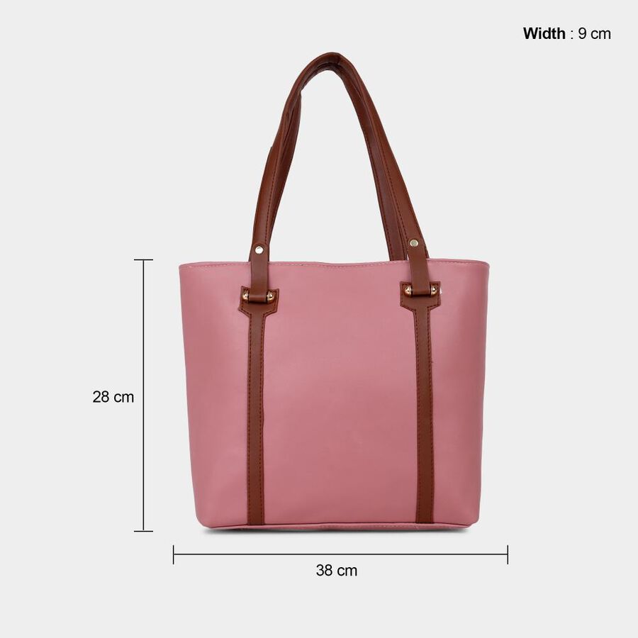 Women's Mauve Polyurethane Hand Bag, , large image number null
