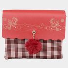 Women's Polyurethane Envelope/Zipper Sling Bag, , small image number null