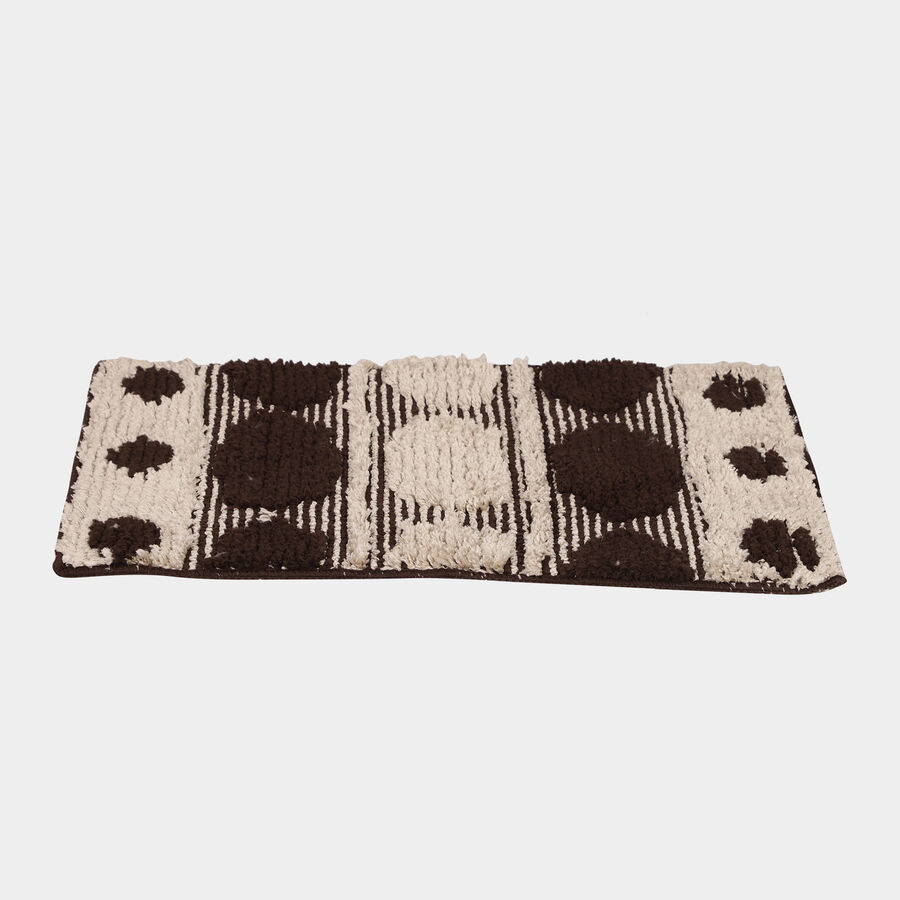 Anti-Skid Brown Polyester Door Mat, , large image number null