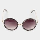 Women's Plastic Gradient Round Sunglasses, , small image number null