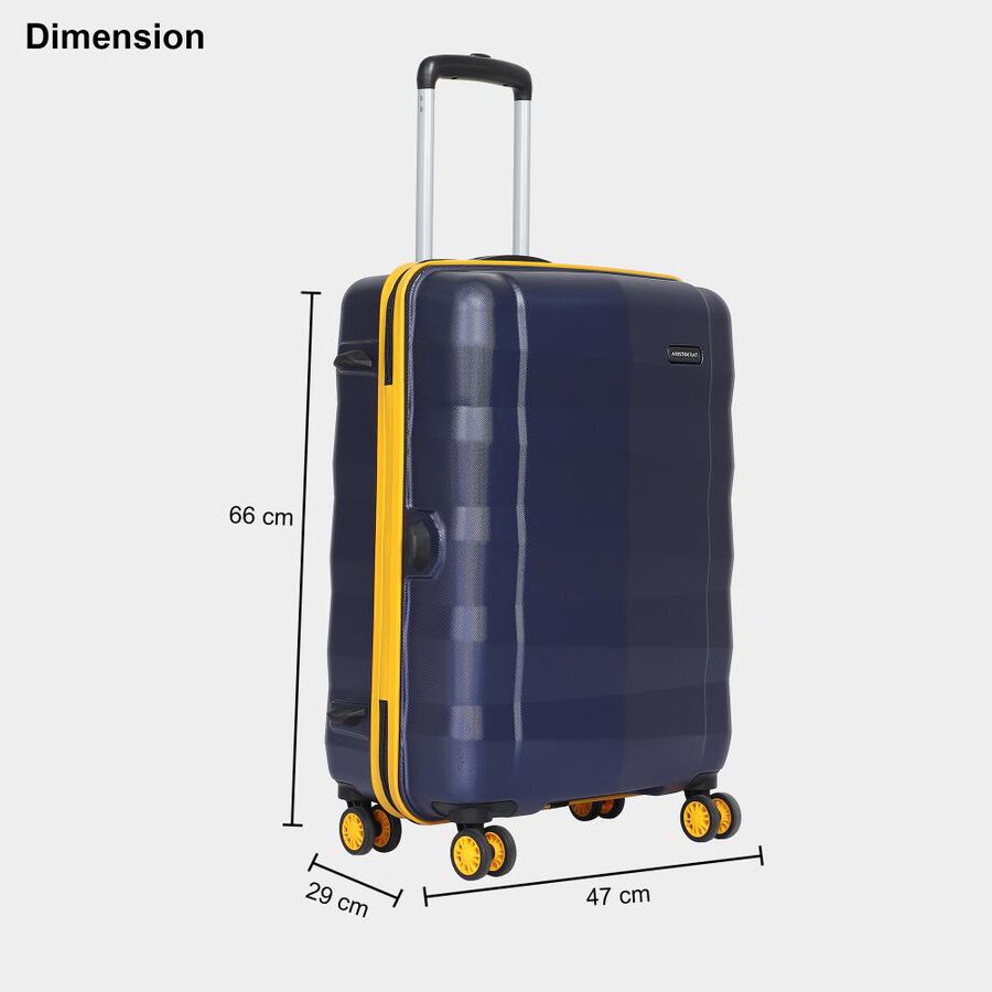 8-Wheel Polycarbonate Hard Case Trolley, Medium, , large