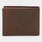 Men's BrownLeather Wallet, , small