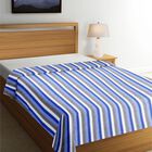 Blue Microfiber Blanket, , small image number null