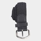 Women's Black Polyurethane Belt, , small image number null