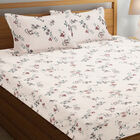 120 GSM White Polyester Double Bedsheet, , small image number null
