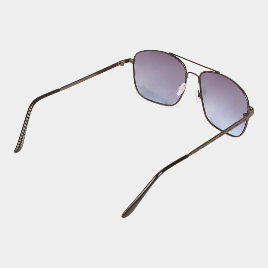 Women's Metal Gradient Rectangle Sunglasses, , large image number null