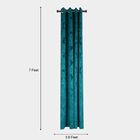 7ft. Dark Grey Velvet Door Curtain, , small image number null