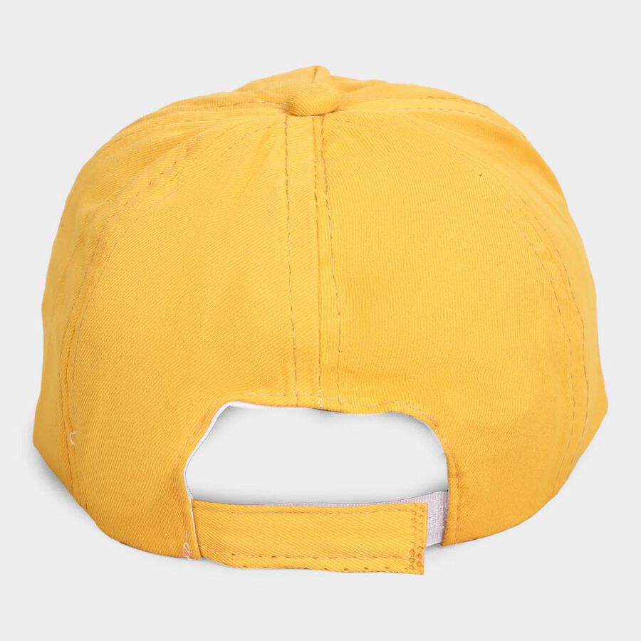 Kid's Yellow Cotton Cap, , large