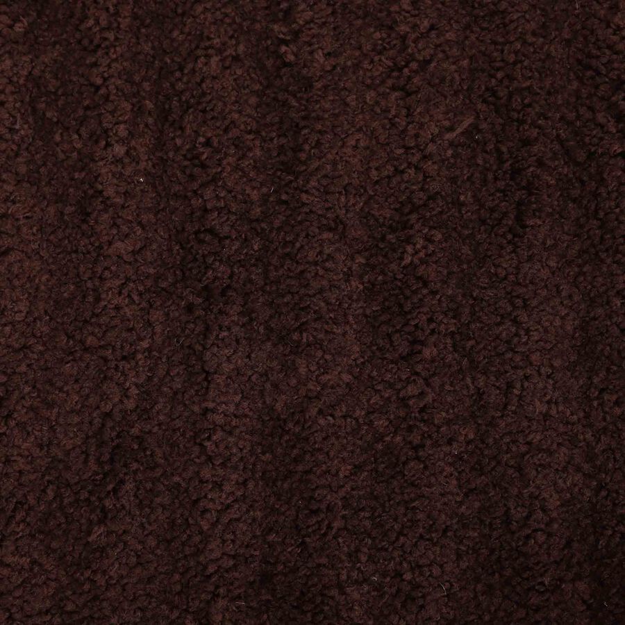Anti-Skid Brown Polyester Bath Mat, , large image number null