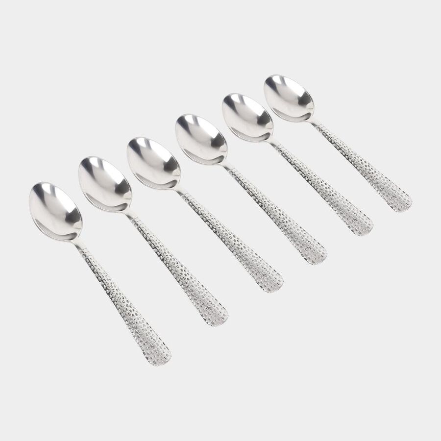 Stainless Steel Spoon Set of 6, , large image number null