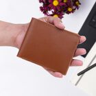 Men's Tan Leather Wallet, , small image number null