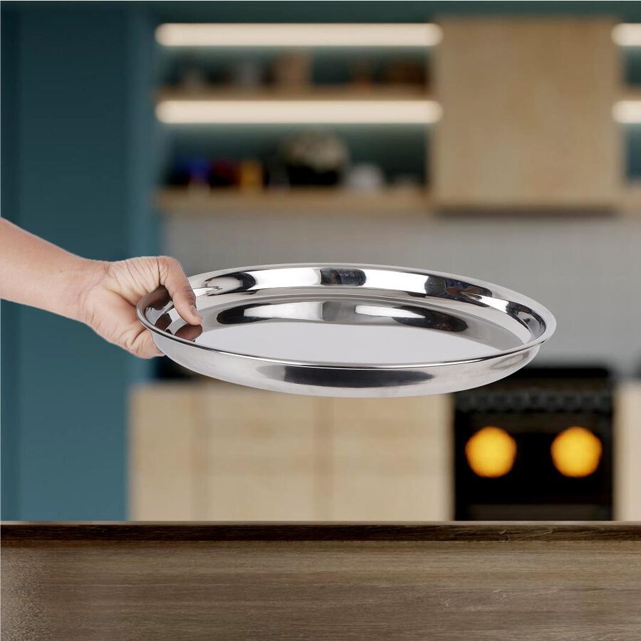 Steel Full Plate, 31 cm Dia., , large image number null