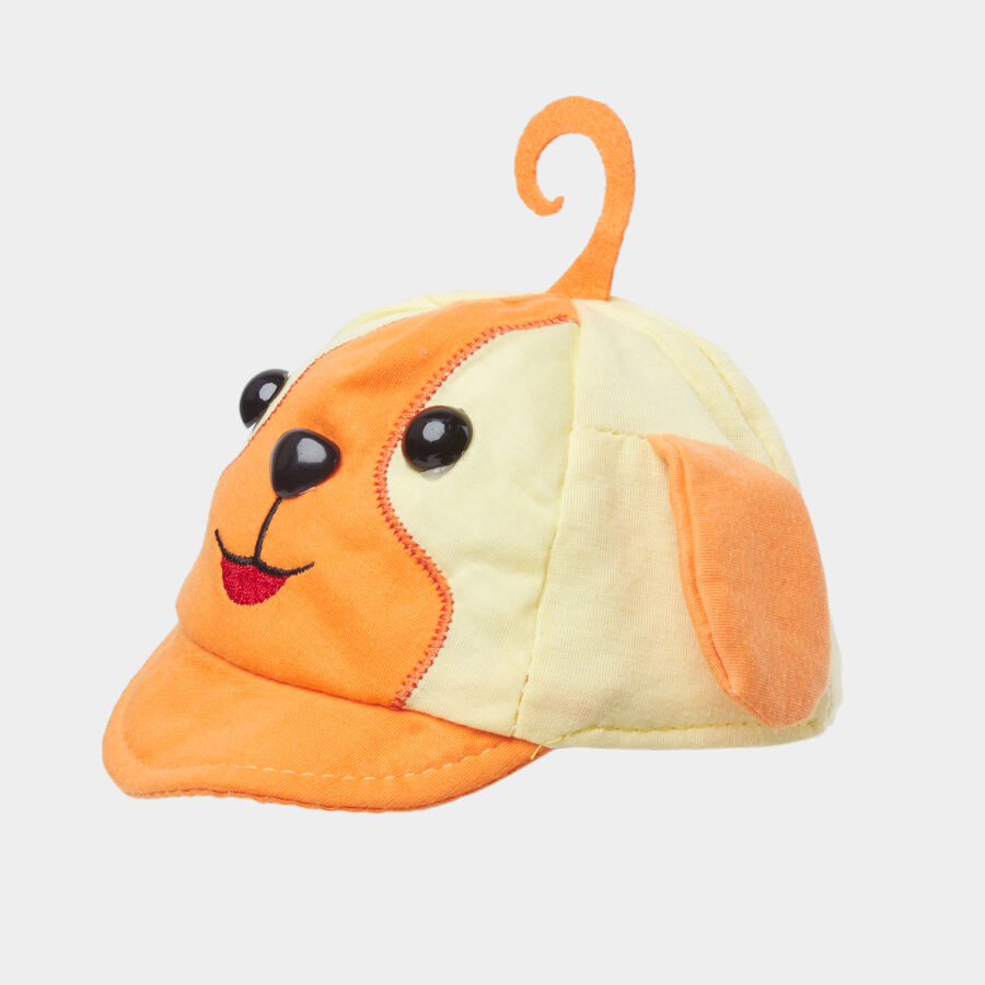 Kids' Yellow Fabric Cap, , large image number null