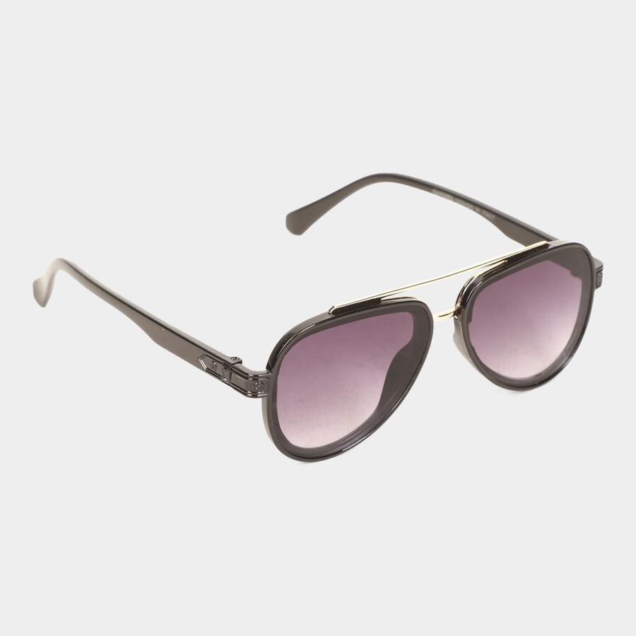 Men's Plastic Gradient Square Sunglasses, , large image number null