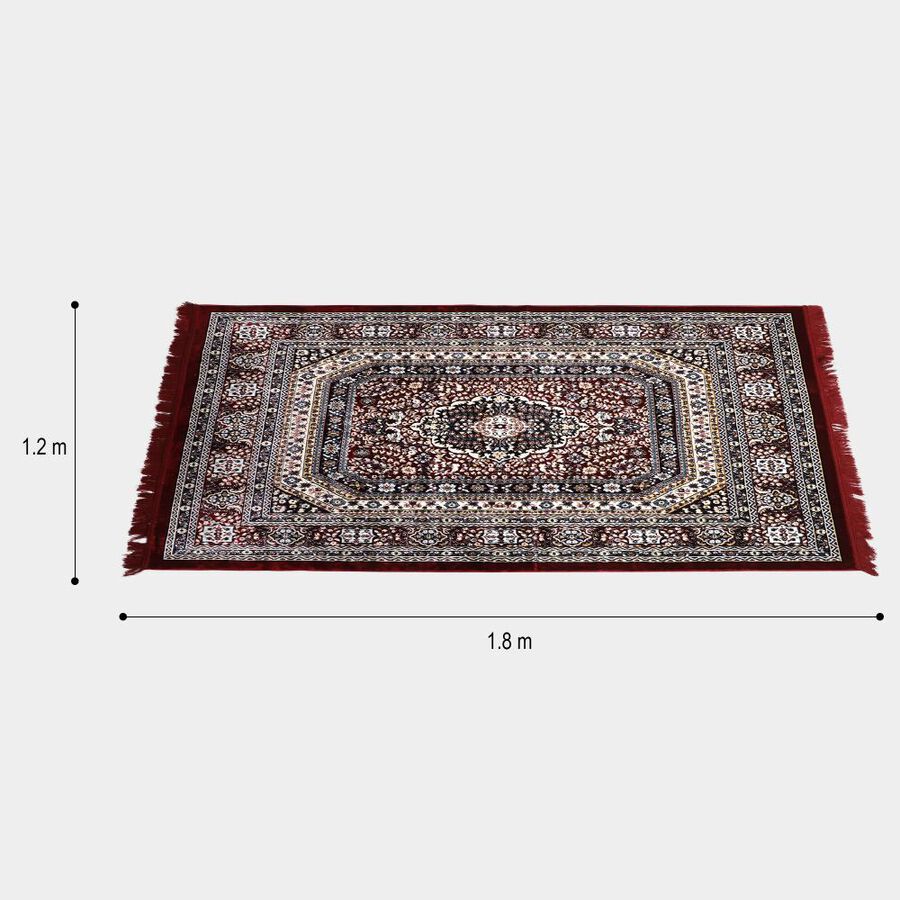 Maroon Polyester Carpet, , large