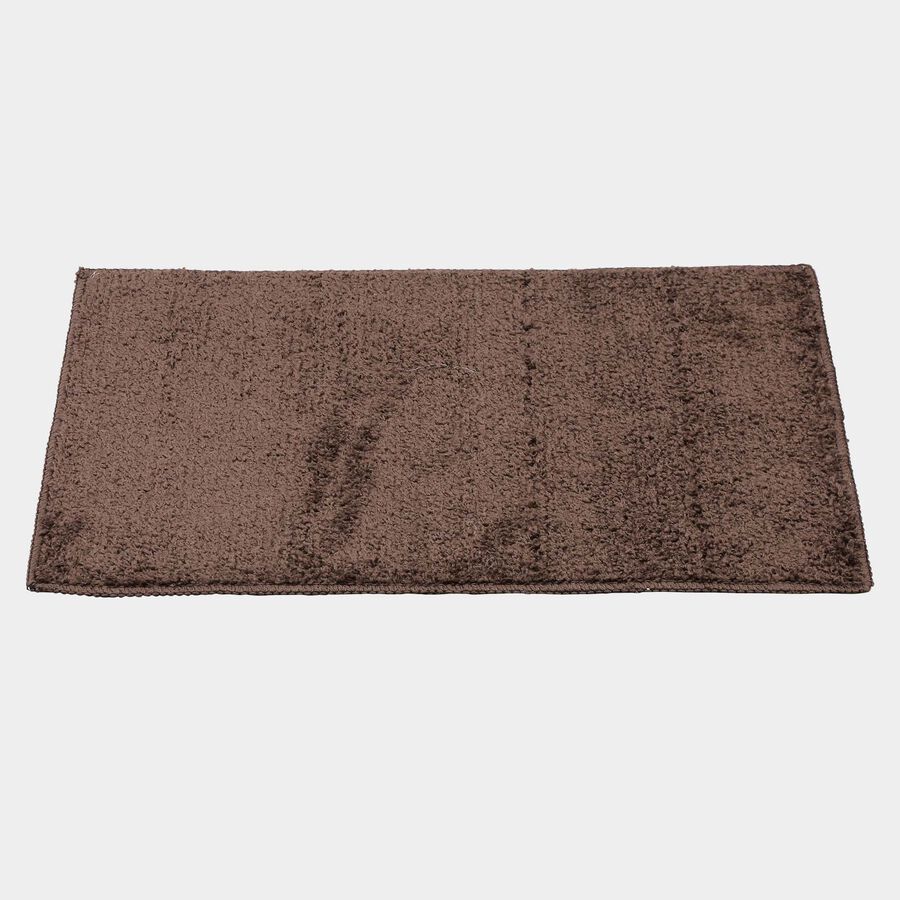 Anti-Skid Brown Polyester Door Mat, , large image number null