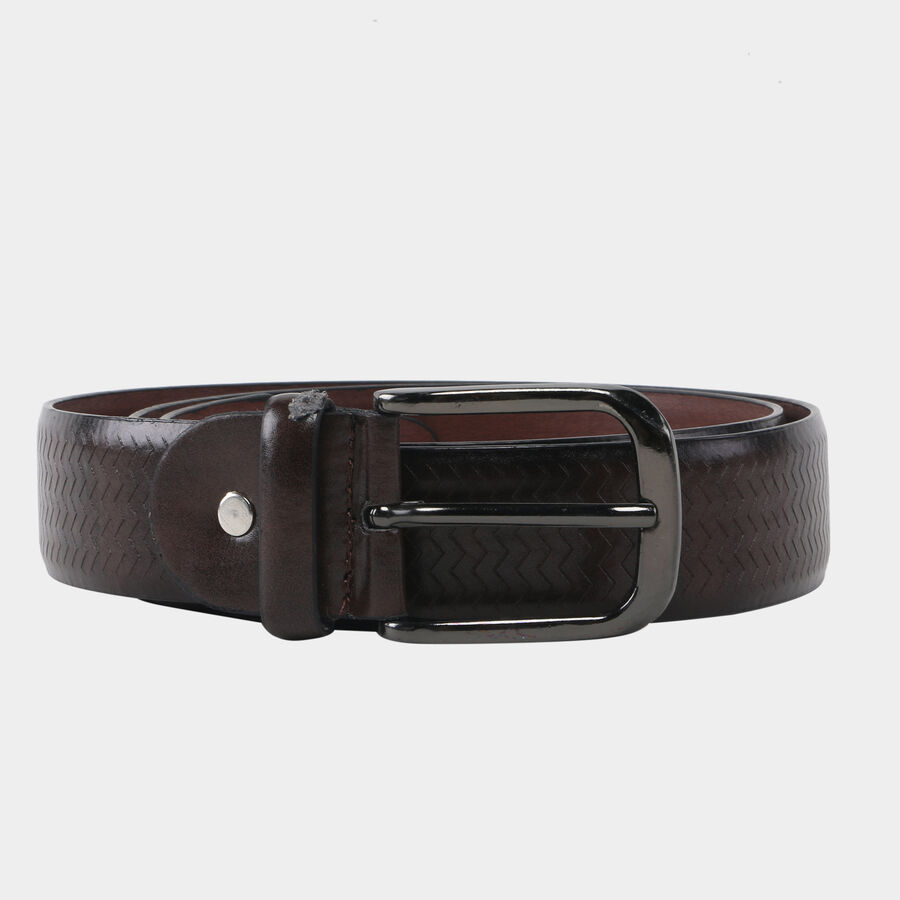 Men Casual Brown Belt (40 in.), , large image number null