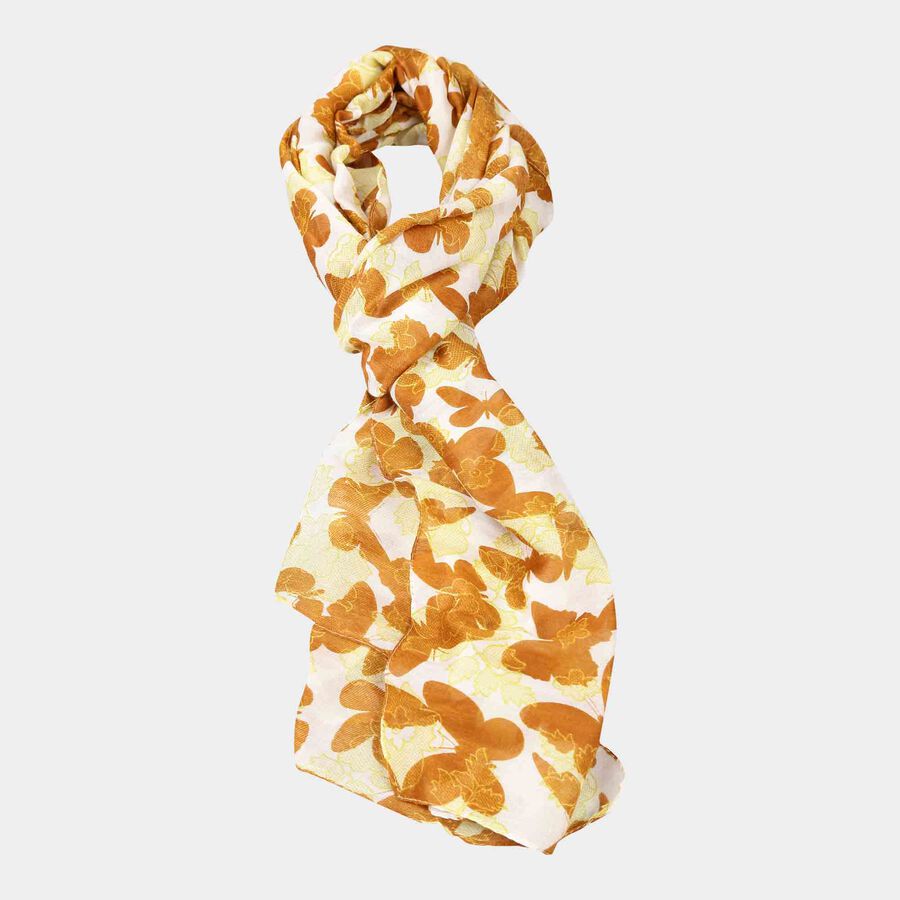 Women's Multicolour Viscose Scarf, , large image number null