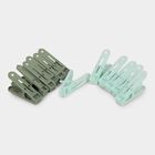 Plastic Cloth Clips-Set of 12 (Color/Design May Vary), , small image number null