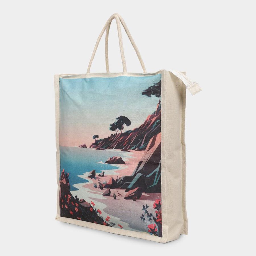 Beige Canvas Bag, , large image number null