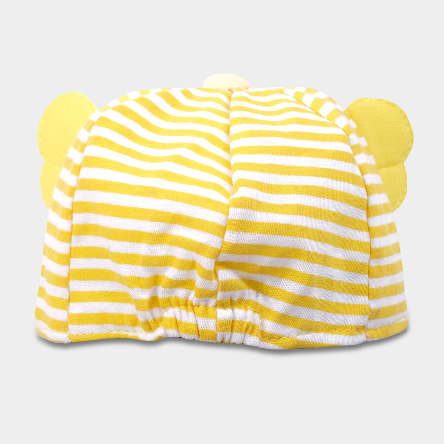 Kids' Yellow Fabric Cap, , large image number null
