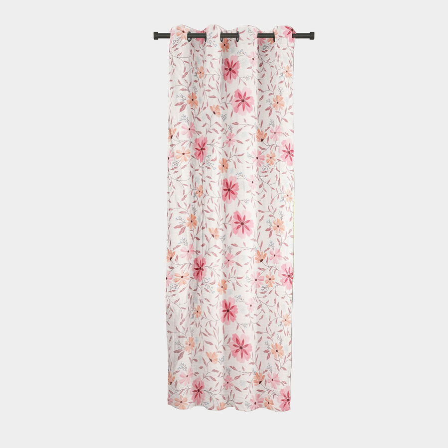 7ft. Pink Polyester Curtain, , large