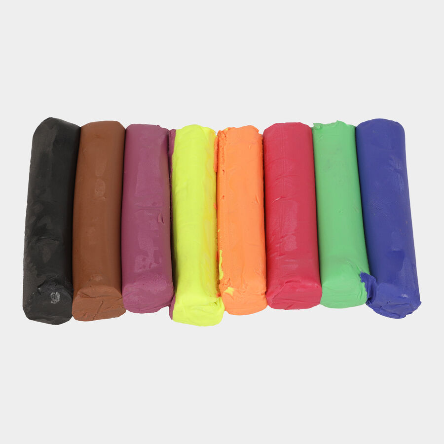 Modelling Clay Set, 8 Shades, , large image number null