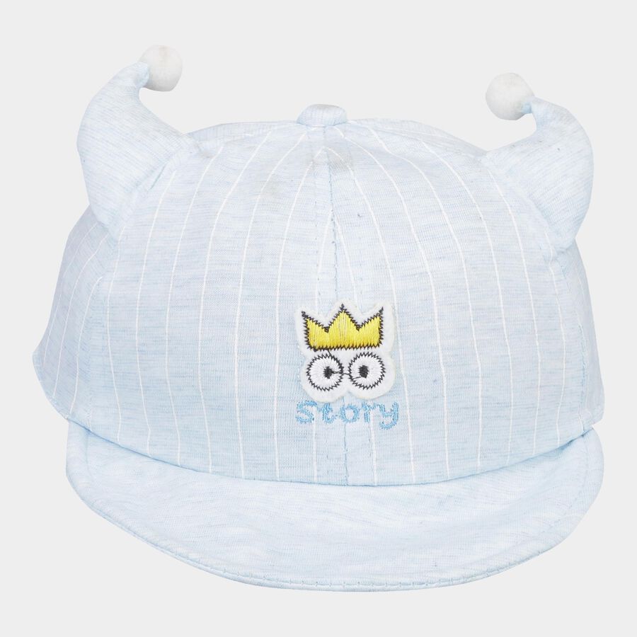 Kids' Blue Fabric Cap, , large image number null