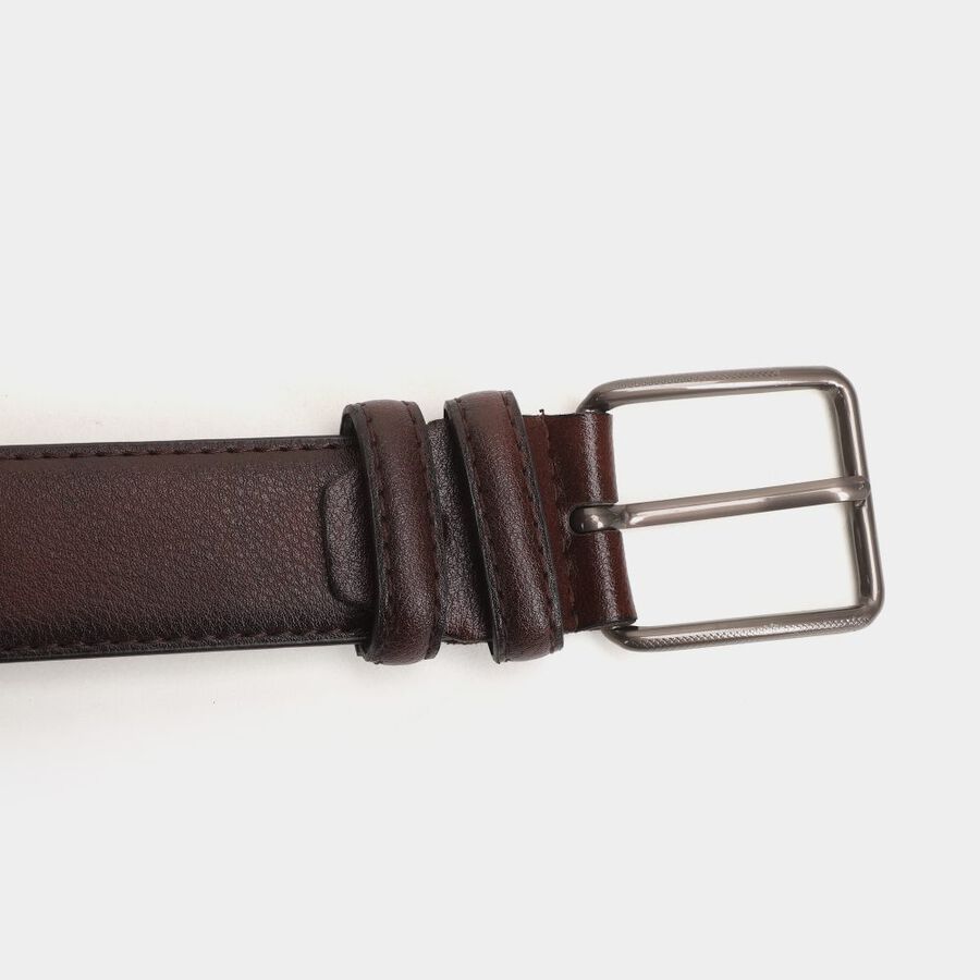 Men's Brown Polyurethane Casual Belt, , large image number null