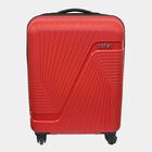 4-Wheel Red Polypropylene Hard Case Trolley, Small, , small image number null