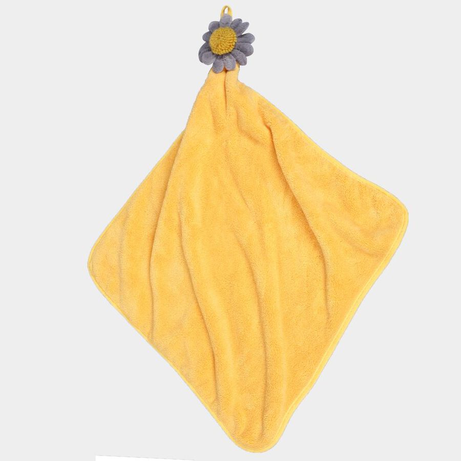 200 GSM Multicolor Microfiber Wash Basin Towel, , large
