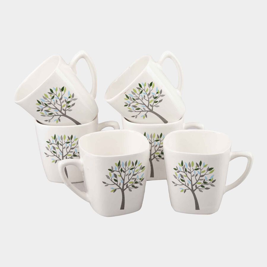 120 ml Stoneware Cup, Set of 6, , large image number null