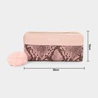 Women's Colour Block Polyurethane Long Wallet, , small image number null