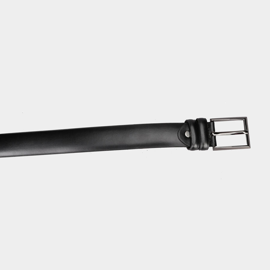 Men Formal Black Belt (36 in.), , large image number null
