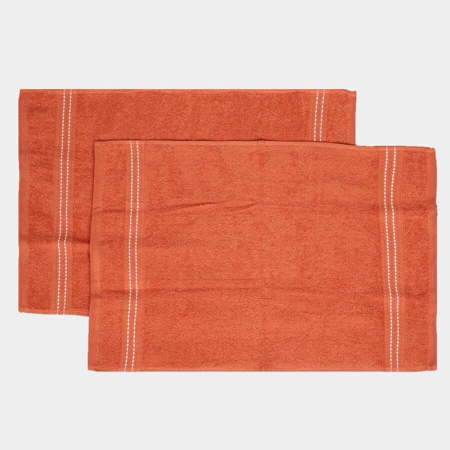 360 GSM Orange Cotton Hand Towel, , large image number null
