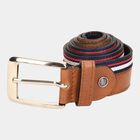 Men's Tan Polyurethane Casual Belt, , small image number null